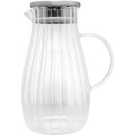 Jarra 1,75l Vidro Com Tampa Classic